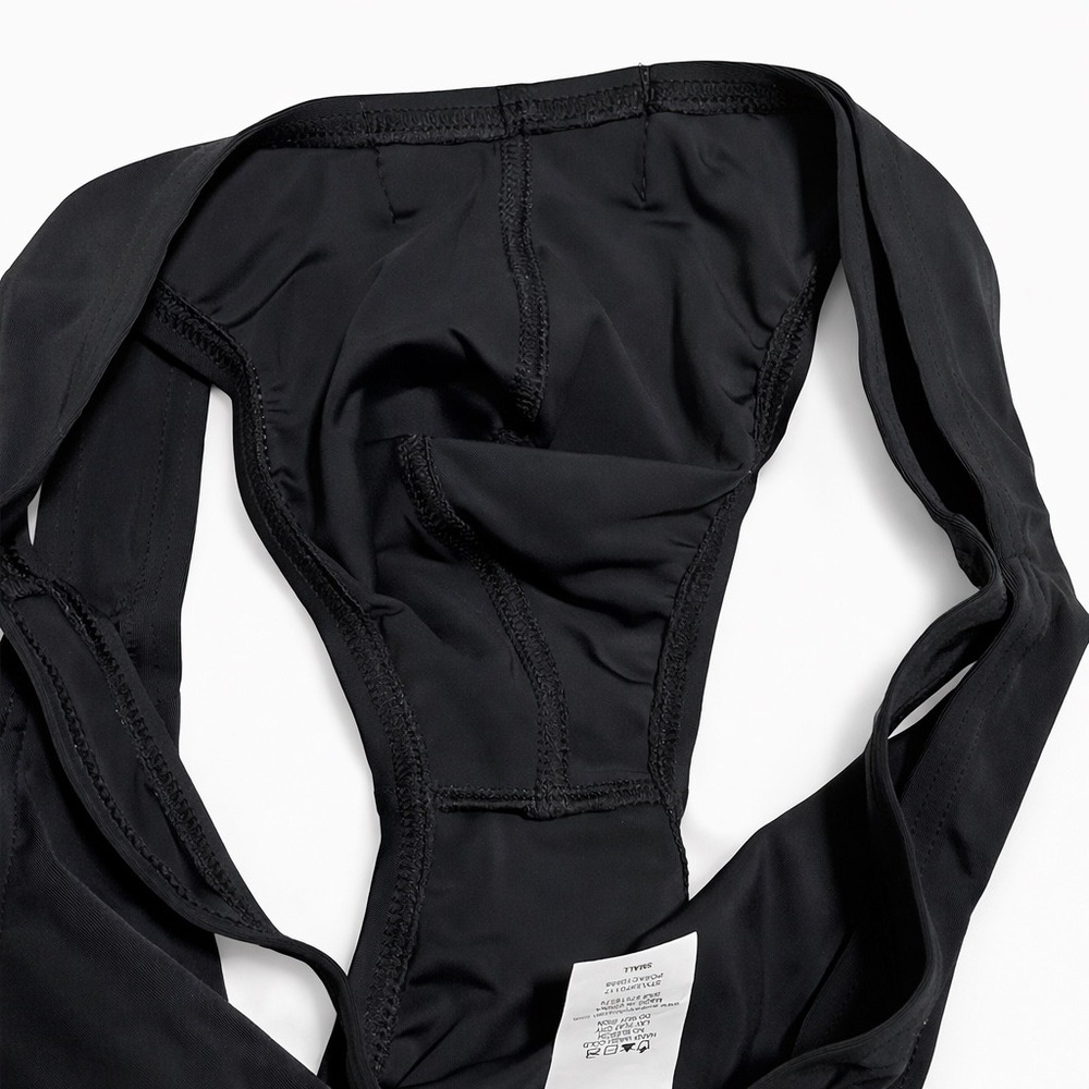 Andrew Christian Small (28-31) Black Wrap Buckle Bikini Swim Briefs 70117 NWT - Picture 8 of 12